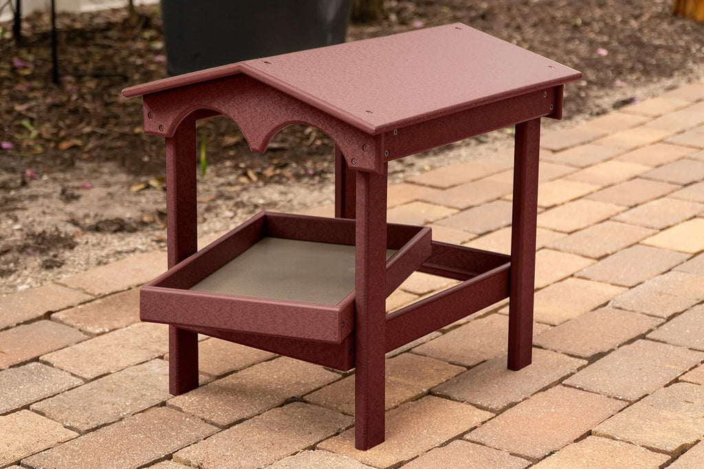 Large Covered Ground Feeder with Removable Tray K624322