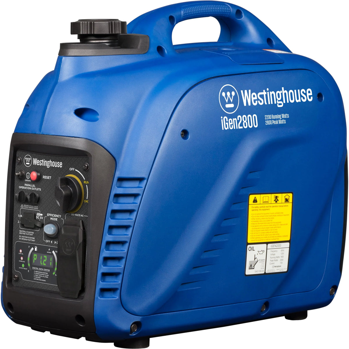 2800 Peak Watt Portable Gas Inverter Generator I62887