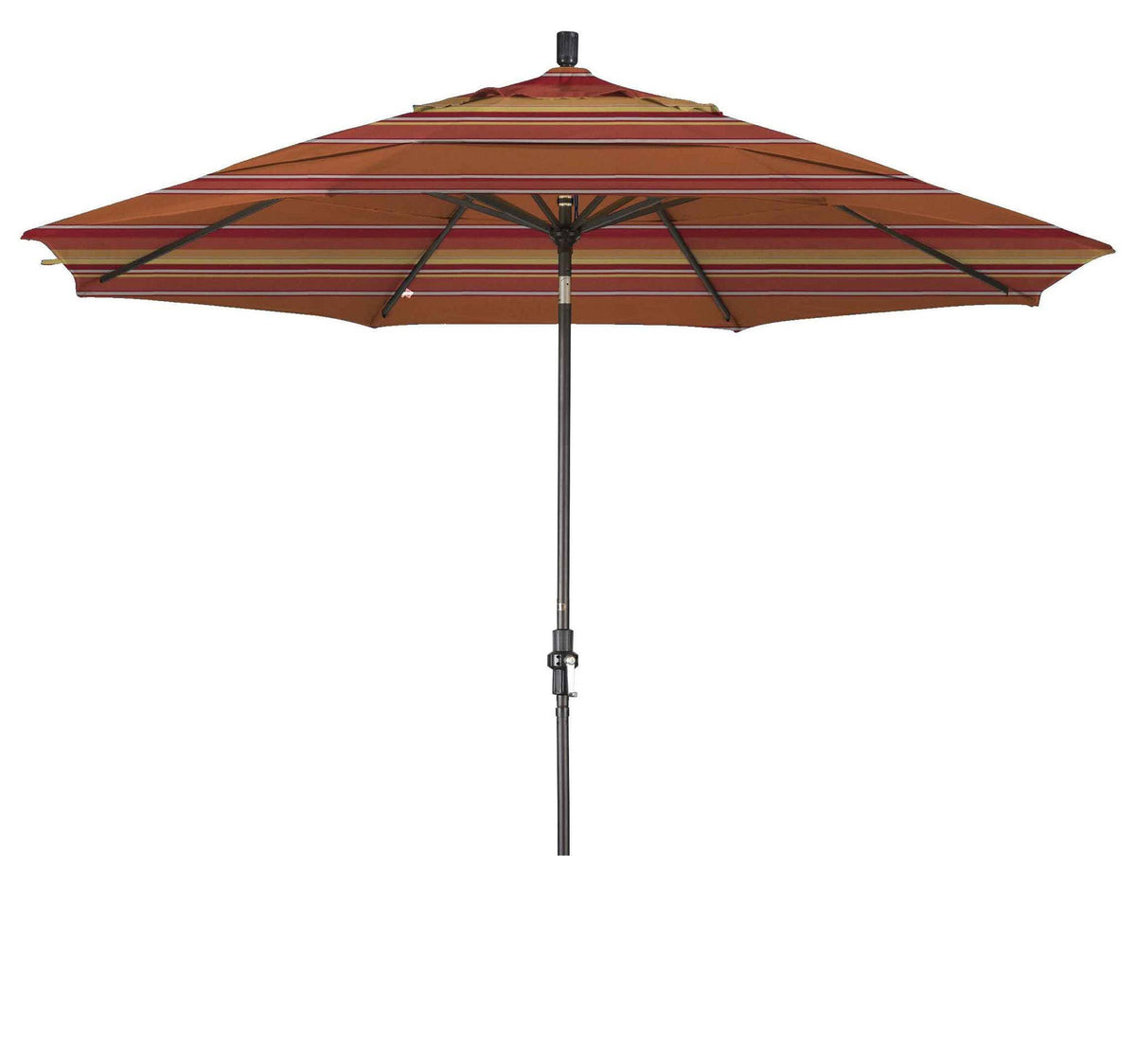 11' Aluminum Market Umbrella Collar Tilt Y9504