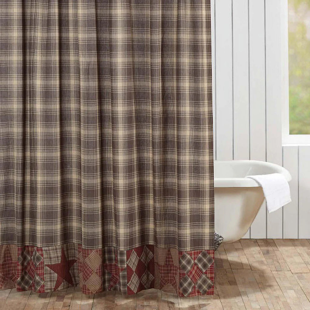 Patchwork Shower Curtain 72x72 Z570