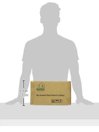 Plant Starch Cutlery Spoons 1000-Count L251940