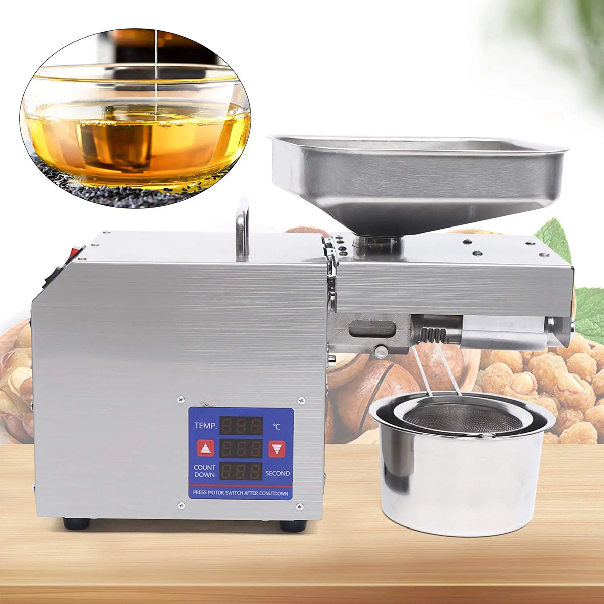 Automatic Oil Press Machine 600W L791244