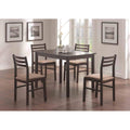 Cappuccino Veneer 5 Piece Dining Set R4221