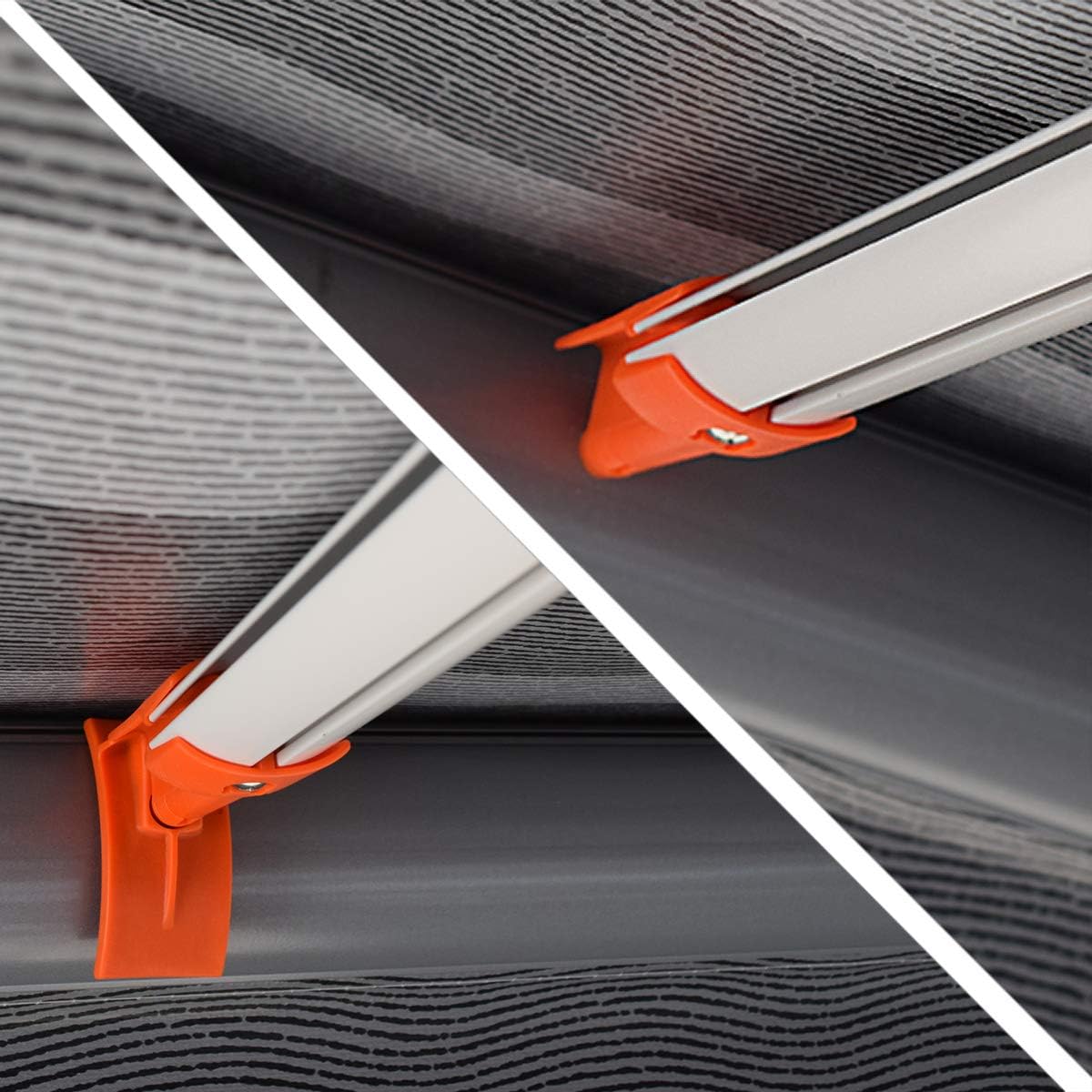 RV Awning Curved Rafter White J7293