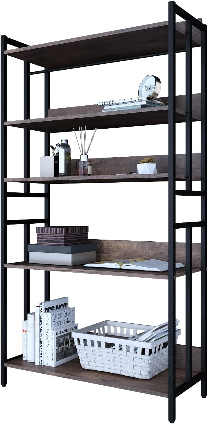 5-Tier Adjustable Bookshelf I722