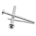 M2.5 x 1.40 x 10 Thread Rolling Screw 6 Lobe Pan Head Low Carbon Steel Zinc Plated S58414