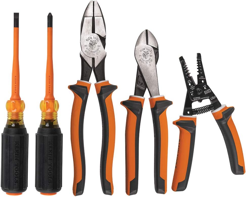 1000V Insulated Screwdriver and Pliers Tool Set E23872