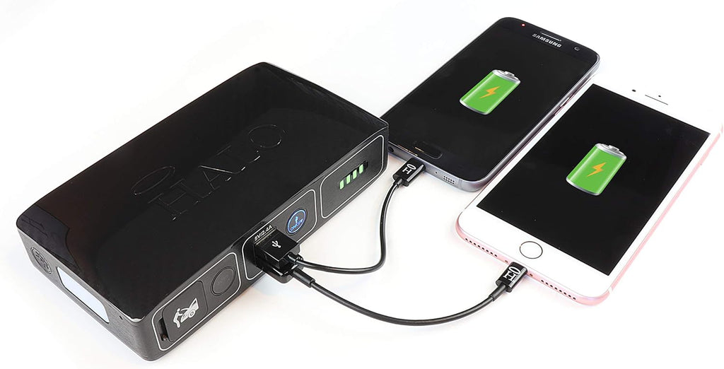 Compact Portable Car Jump Starter with 2 USB Ports I77219