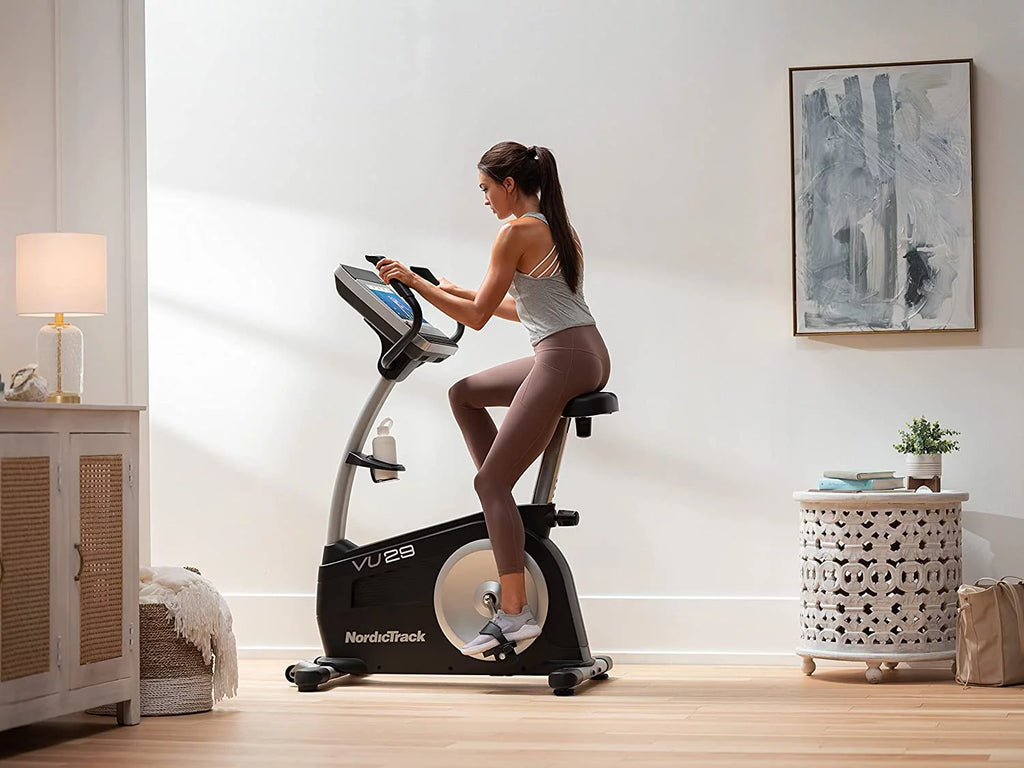 Recumbent Exercise Bike with 14” Touchscreen Y8445