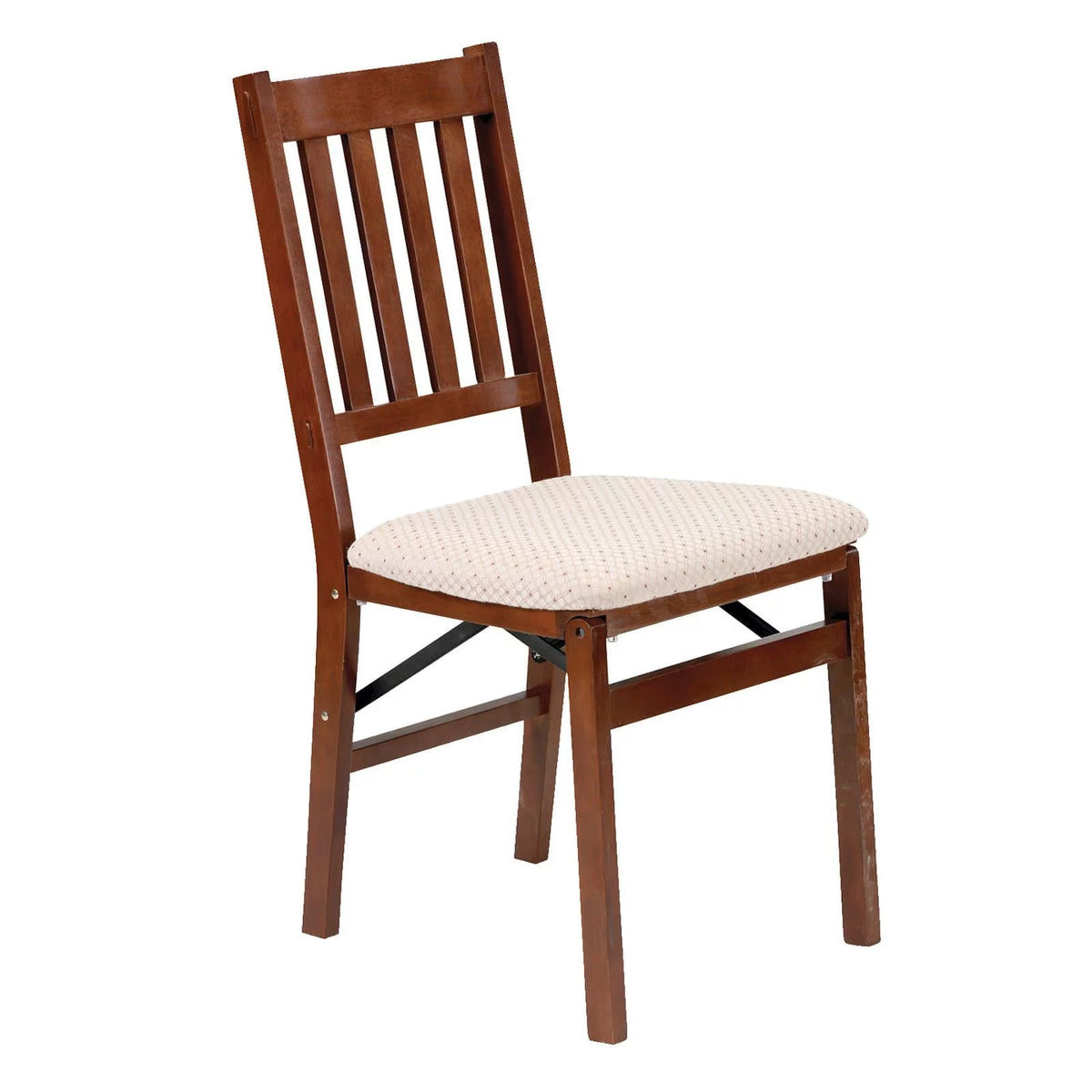 Folding Chair with Blush Upholstery 2-Pack Z4424