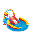 Rainbow Ring Inflatable Play Center with Slide S24753