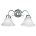 2-Light Dimmable Wall Light with Alabaster Glass I501