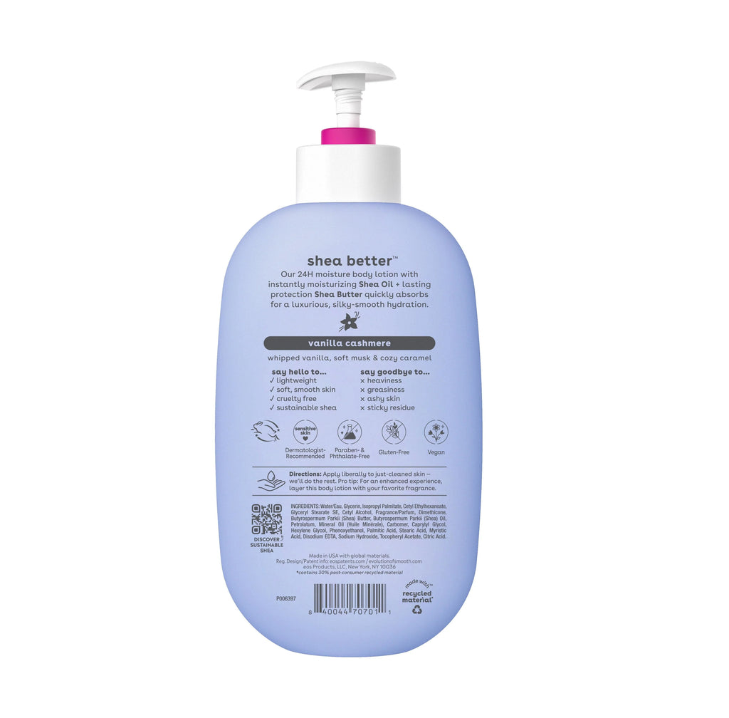 Shea Body Lotion Vanilla Cashmere 16 fl oz B63478
