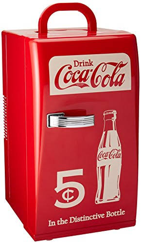 Red Retro Fridge W724170