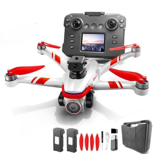 Kids Drone with Screen Display Remote Control, 1080P Dual Camera, LED Lights N147128