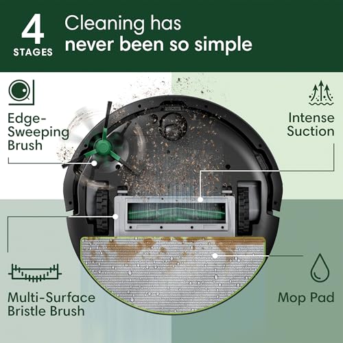 Robot Vacuum & Mop with AutoEmpty Dock L833242
