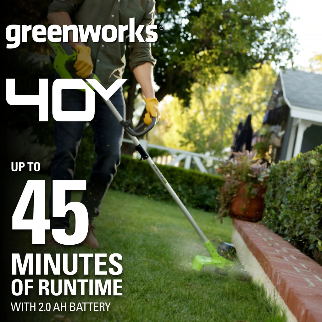 40V 12 String Trimmer with Battery & Charger G8318