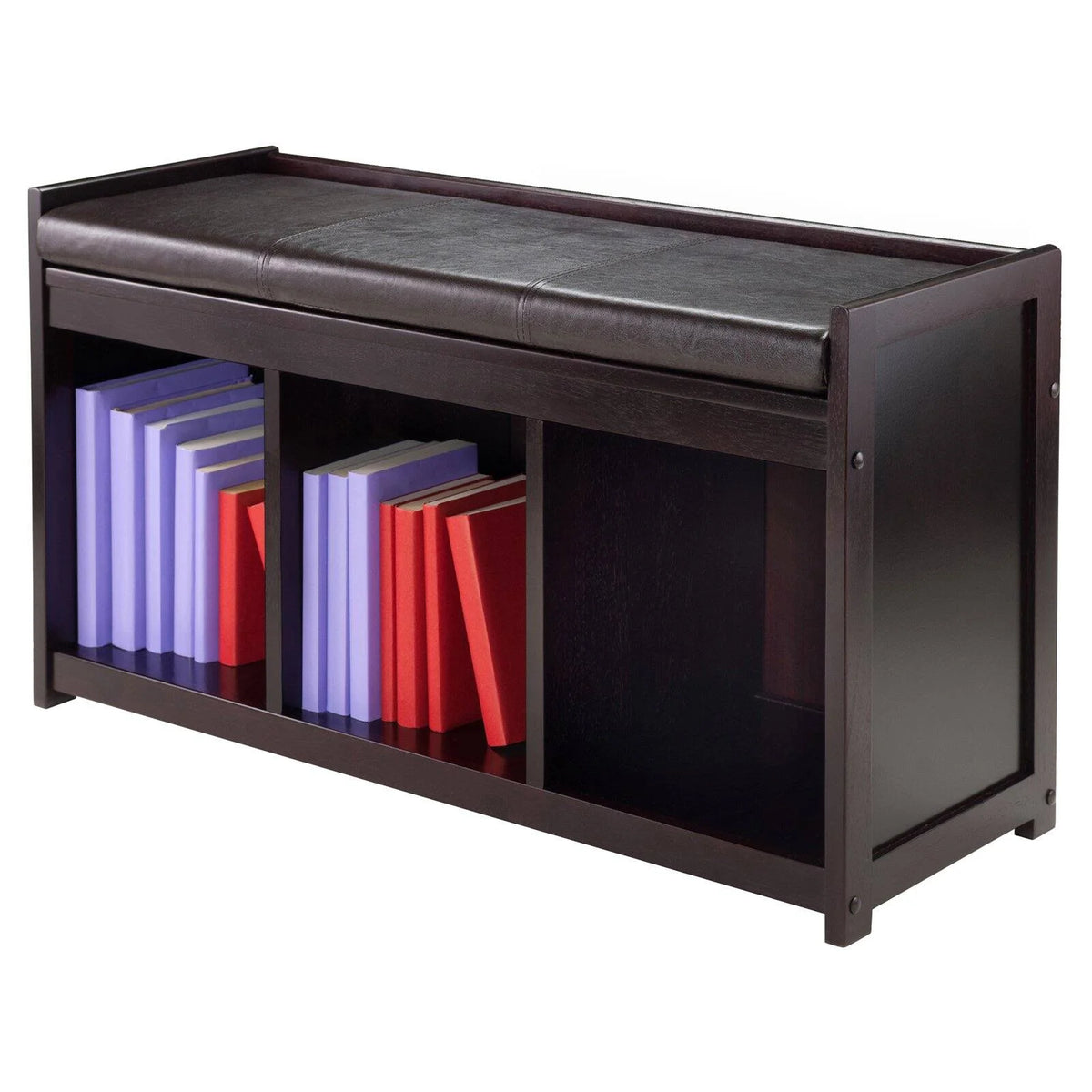 Espresso 2-Pc Storage Bench & Seat Cushion H530769