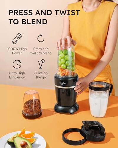 1000W Blender with Cups and Lids B1947