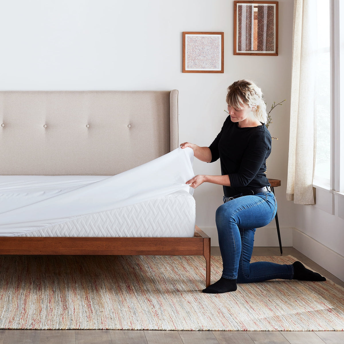 5-Sided Fitted Mattress Protector, Twin-XL P810