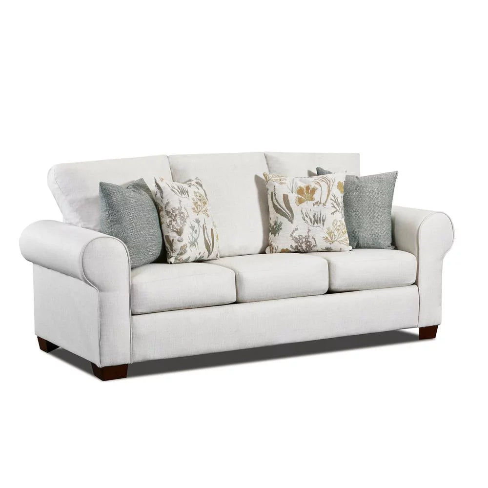 Sofa Sleeper with Four Throw Pillows D88465