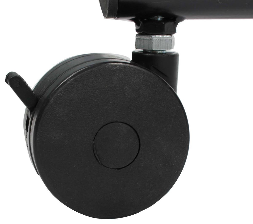 Adjustable Laptop Stand with 28 x 18-inch Tilting Surface and Locking Casters E424769