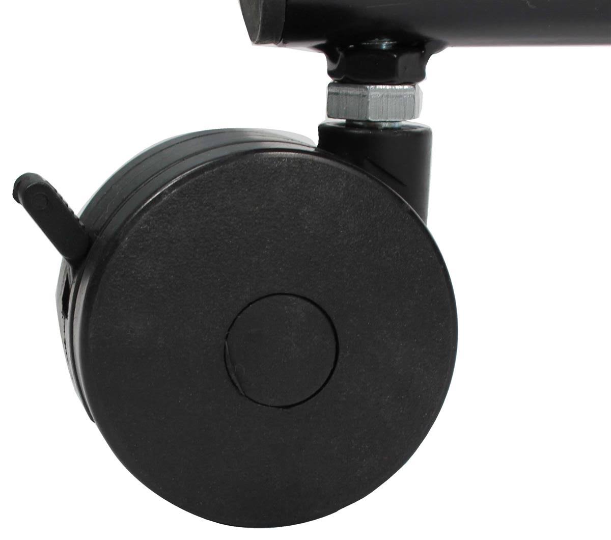 Adjustable Laptop Stand with 28 x 18-inch Tilting Surface and Locking Casters E424769