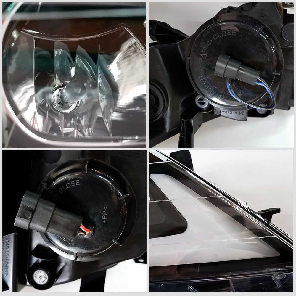 LED DRL Projector Headlights R497