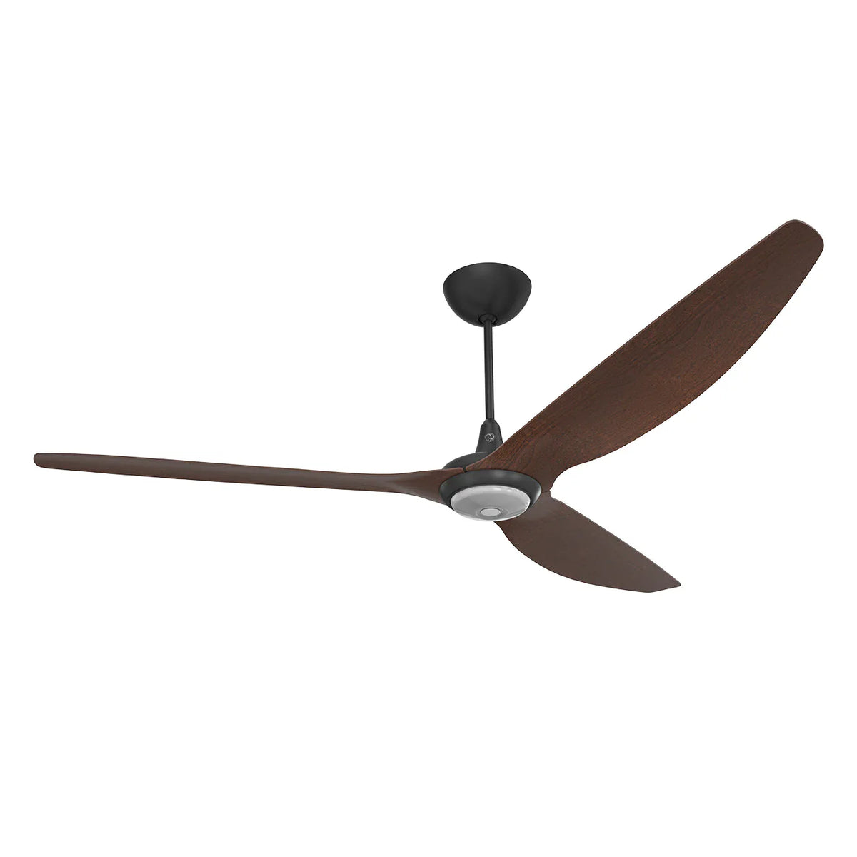 84 Ceiling Fan with Cocoa Aluminum Blades and Black Finish M3295