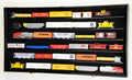 HO Scale Model Train Display Case Cabinet Wall Rack J76929