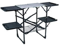 Portable Folding Cook Station with Heat Resistant Tabletop D397125