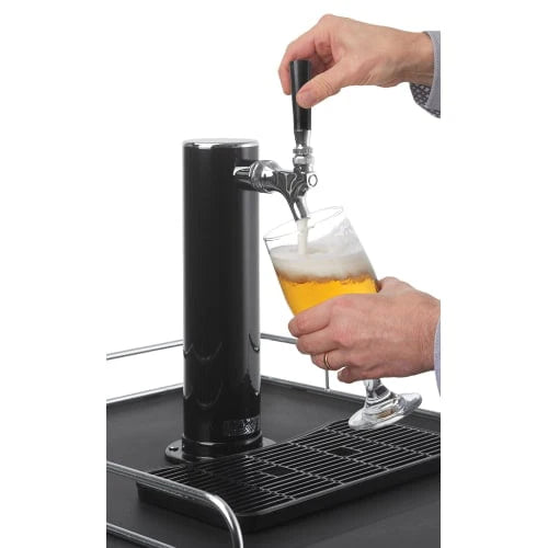 5.4 cft Single Tap Keg Cooler in Stainless A976