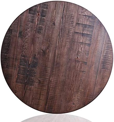 45 Round Counter Height Dining Table in Weathered Brown Gray H2703