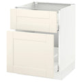 White Base Cabinet with Drawer Q113