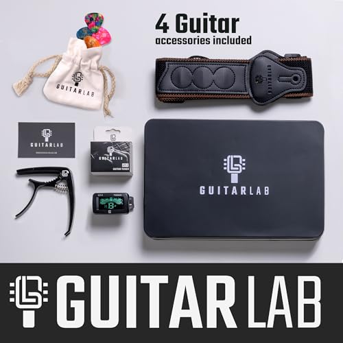 Guitar Accessories Kit with Strap, Capo, Tuner, Picks F217590