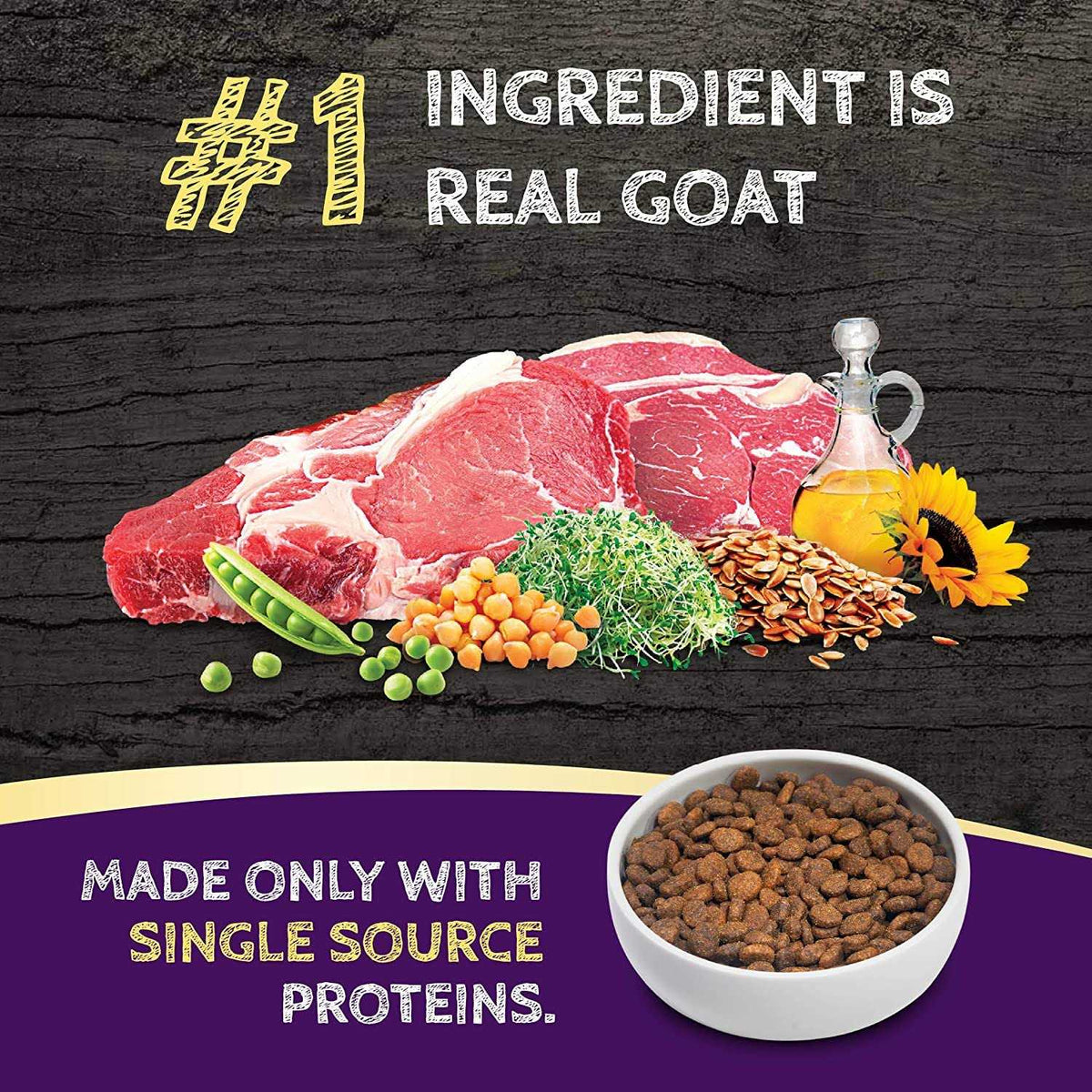 Goat Formula Limited Ingredient Dry Dog Food E9528