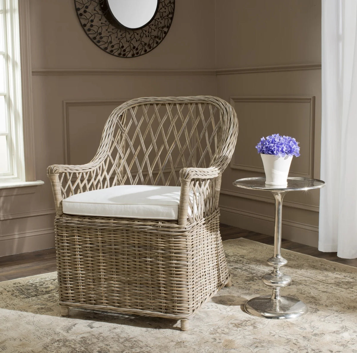 Rattan Arm Chair Natural X78486