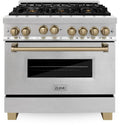 36 in. Gas Range Stainless Steel V8799
