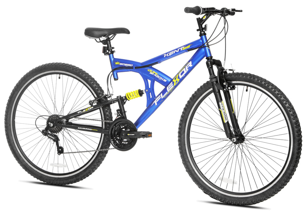 Blue 29 in. Dual Suspension Mountain Bike K7055