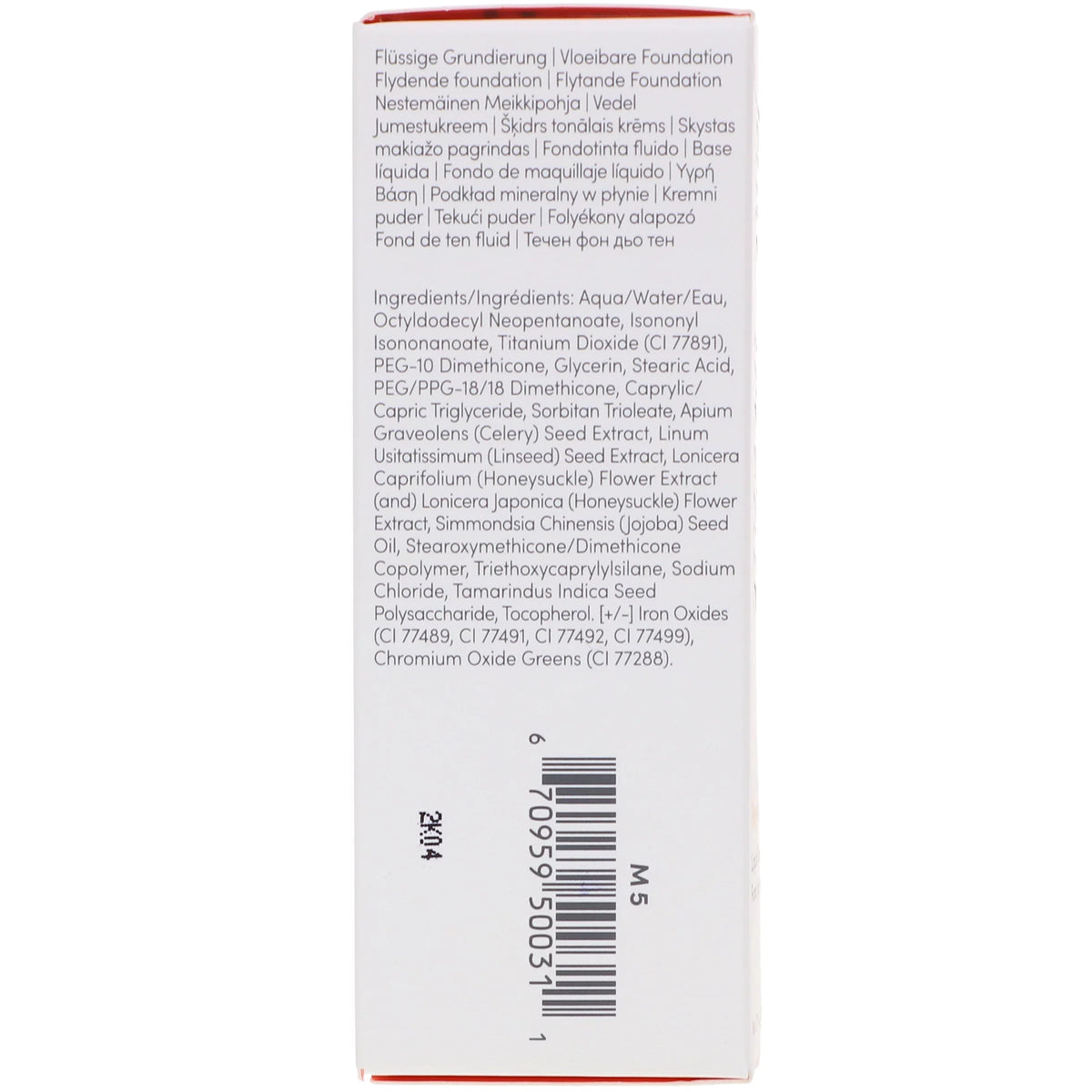 Liquid Foundation Light To Medium V2276