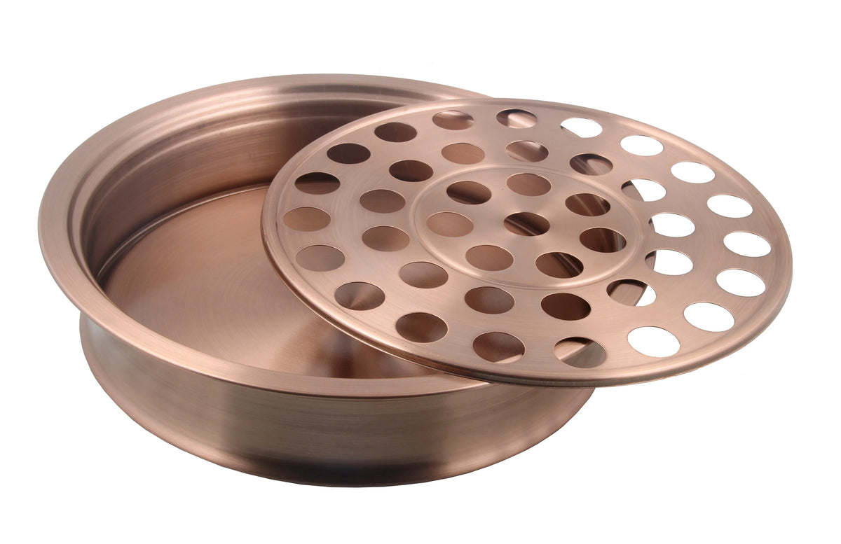 5 Holy Wine Serving Trays and 3 Stacking Bread Plates Stainless Steel W176906