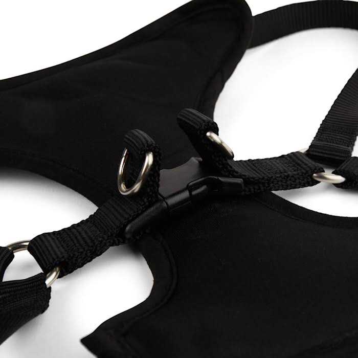 Black Step in Dog Harness A973241