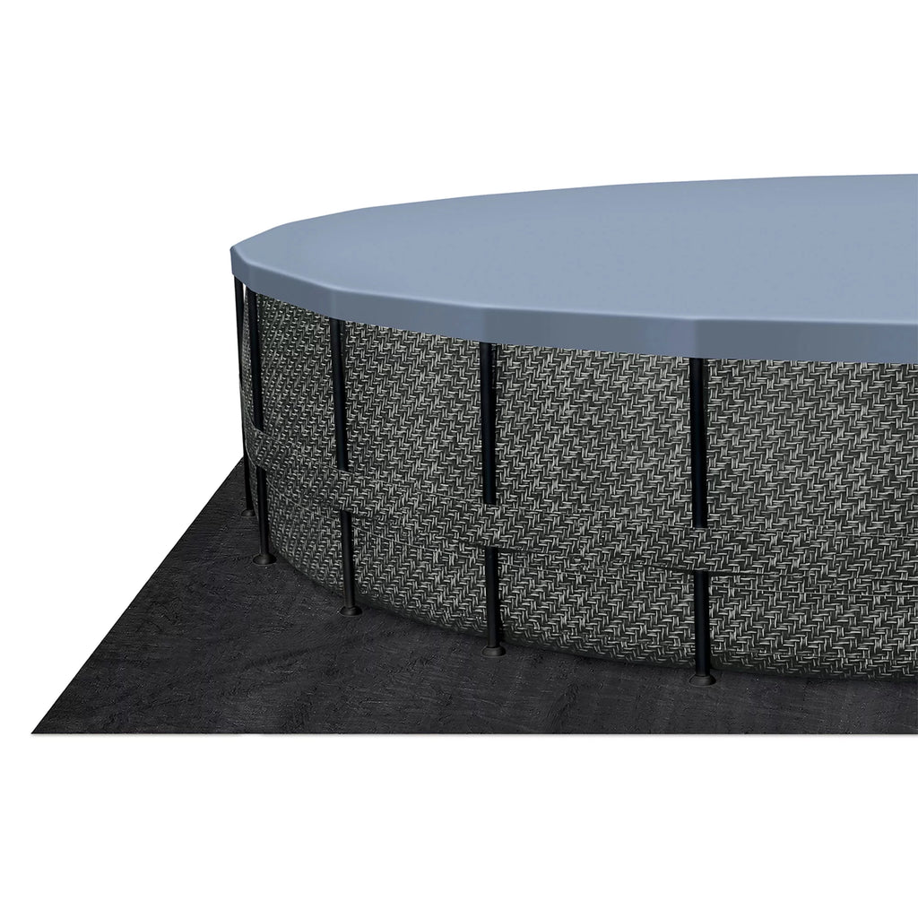 24' x 52" Round Above Ground Swimming Pool Q7522