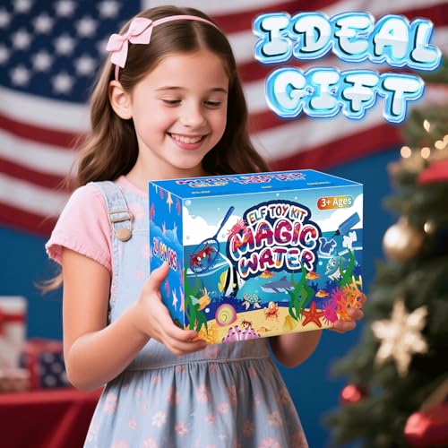 Magic Water Elf Toy Kit with 24 Magic Gels and 24 Shape Molds U928