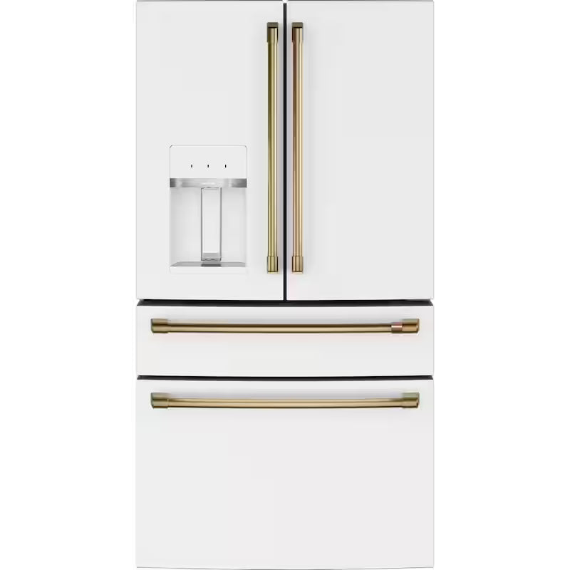 Brushed Brass Refrigerator Handle Kit O653