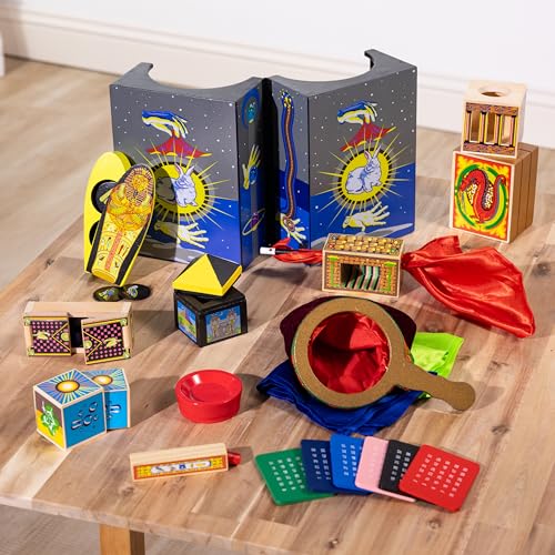 Solid-Wood Magic Set With 10 Classic Tricks M704