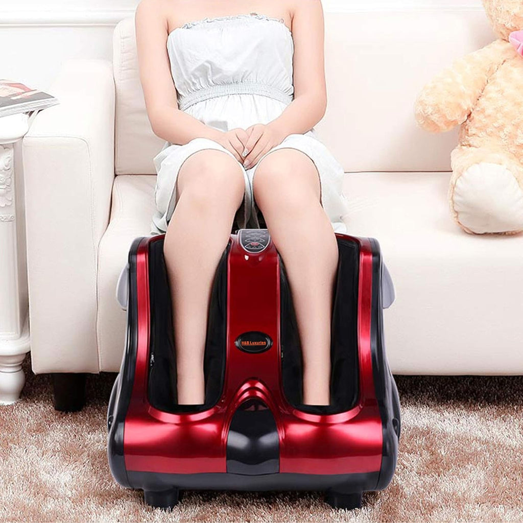 Shiatsu Kneading Rolling Heating Foot & Calf Massager Y15555