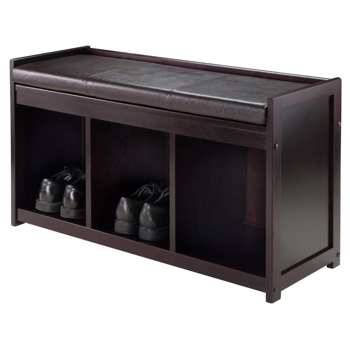 Espresso 2-Pc Storage Bench & Seat Cushion H530769