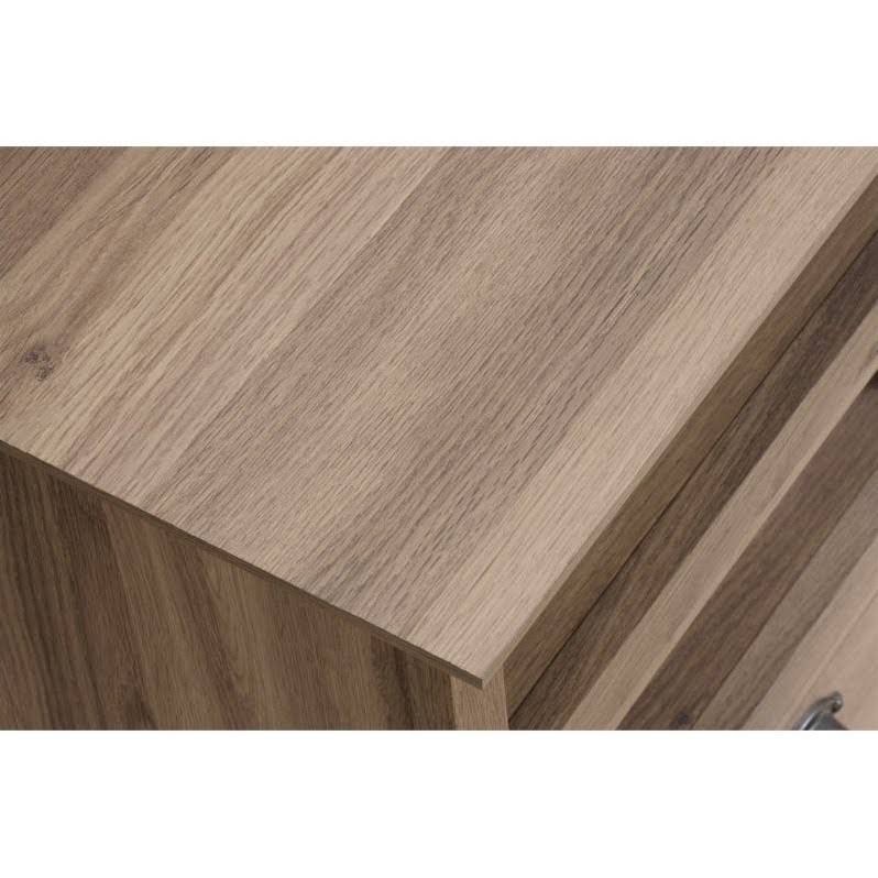 Salt Oak 2 Piece Desk and File Cabinet Set R996