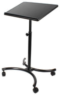 Adjustable Laptop Stand with 28 x 18-inch Tilting Surface and Locking Casters E424769